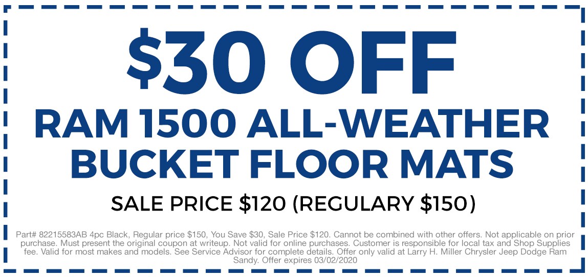 Parts Service Coupons Lhm Chrysler Jeep Dodge Ram In Sandy