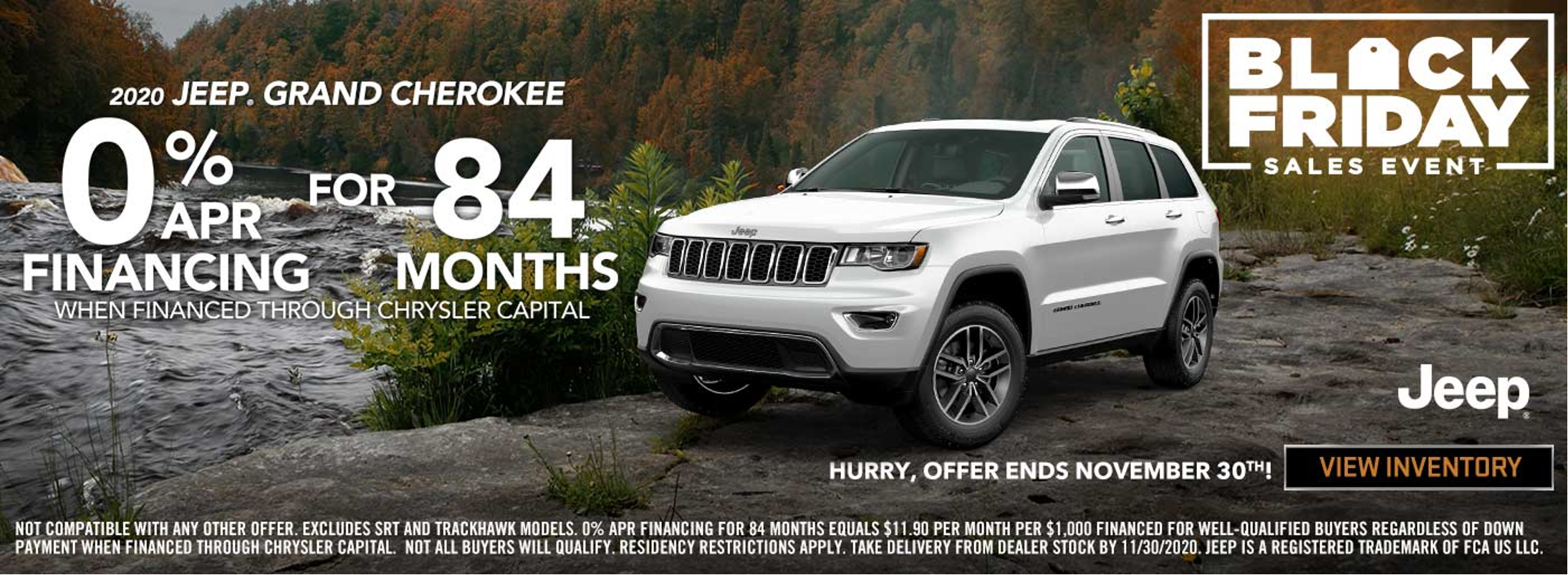 0% APR on a new 2020 Jeep Grand Cherokee 0% APR on a new 2020 Jeep Grand Cherokee