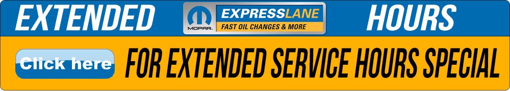 Extended Hours Monday-Friday 6pm - 8pm