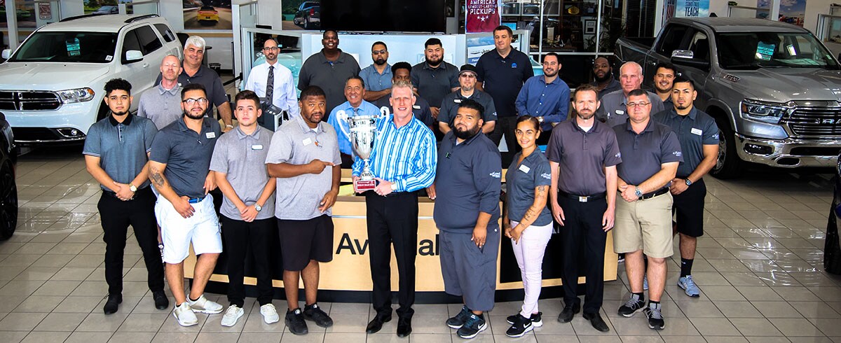 Avondale Dodge Ram group staff photo The friendly and helpful staff at Larry H. Miller Dodge Ram Avondale