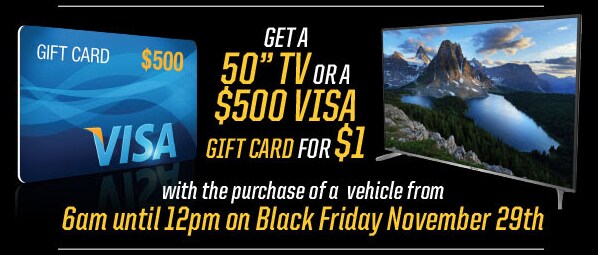 Black Friday Early Bird Specials