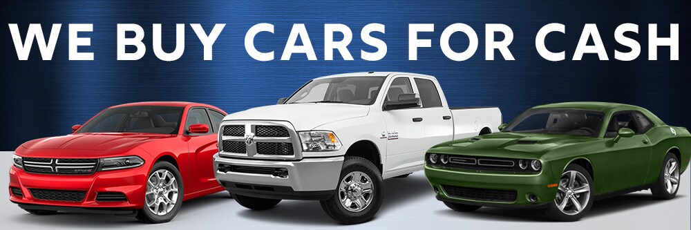 We Buy Cars for Cash at Larry H. Miller Avondale Dodge in Avondale, AZ