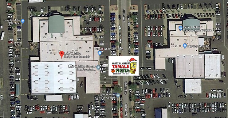 Satellite View of Fiesta Area Satellite View of Fiesta Area