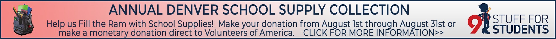 Stuff-for-Students School Suppy Drive