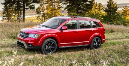 Dodge Journey Dodge Journey parked in a field