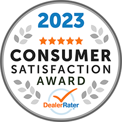 2023 Dealer Rater Consumer Satisfaction Award