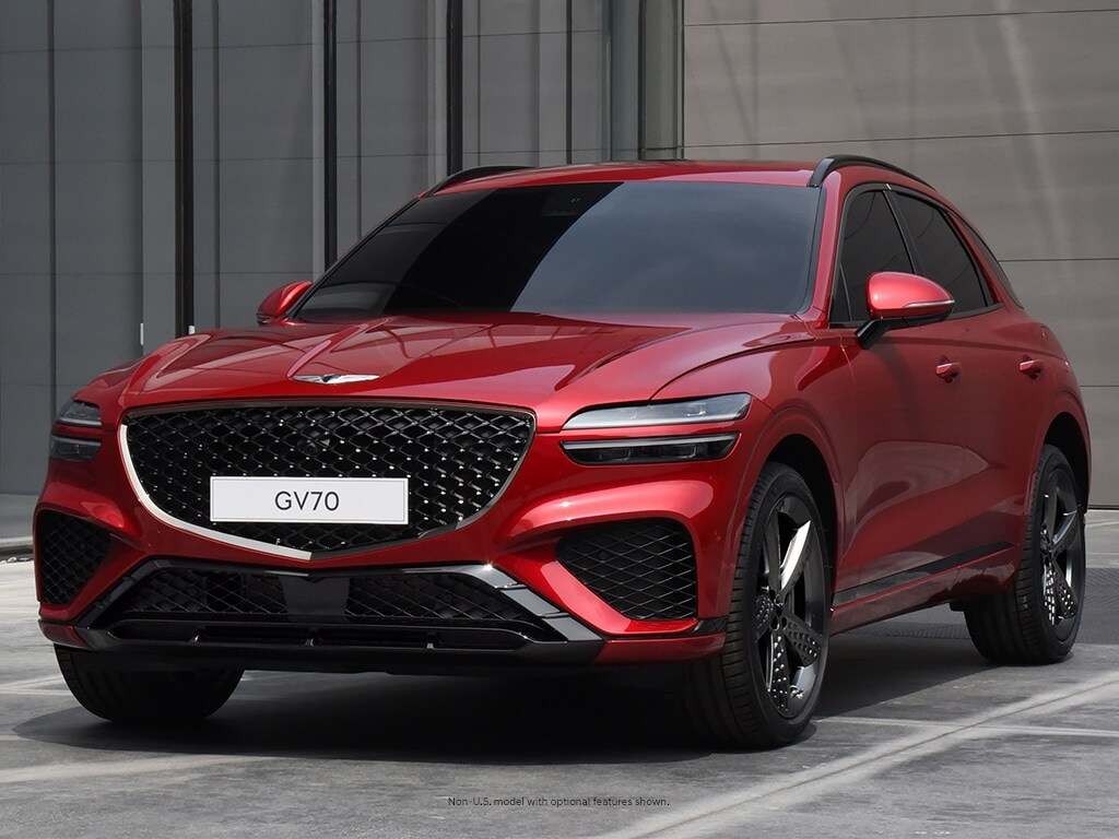All-New 2022 Genesis GV70 SUV front view