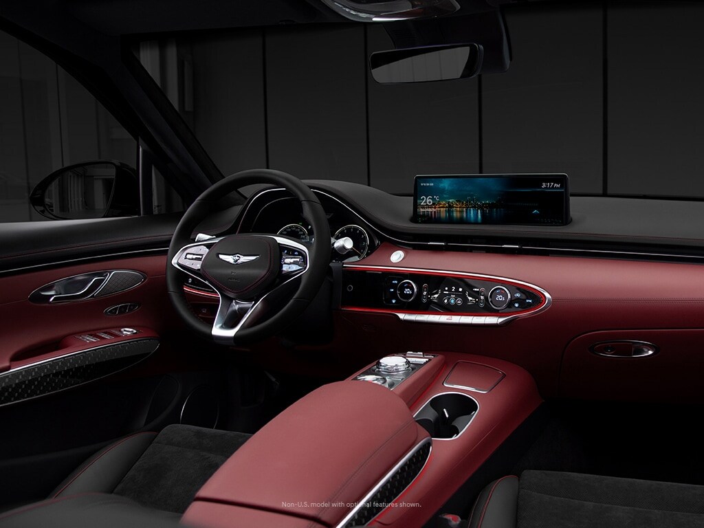 2022 Genesis GV70 Interior Dash view