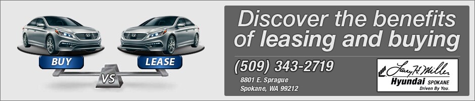 Learn about leasing at Hyundai in Spokane Valley