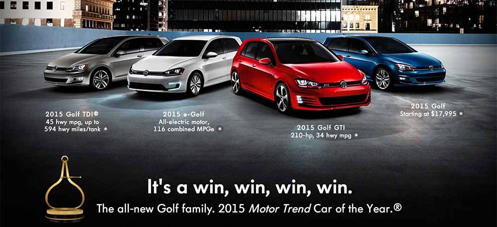 golf motor trend award