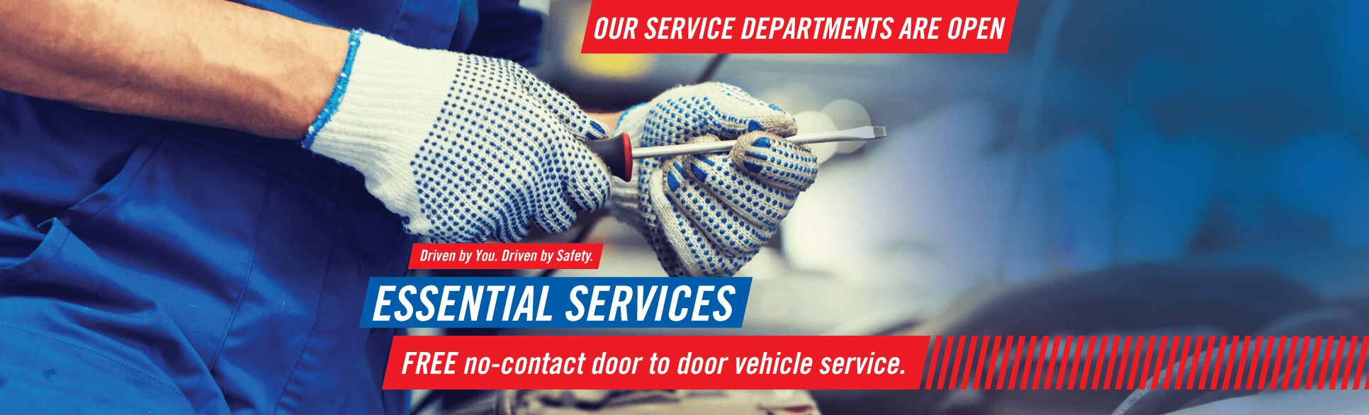 We are open for business - schedule service online