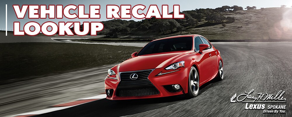 Lookup any vehicle recall