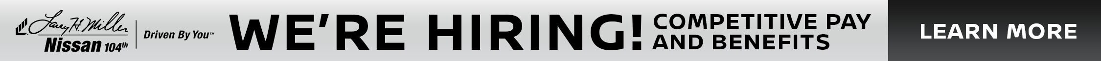 We are Hiring