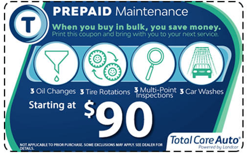 Pre-Paid Maintenance Package