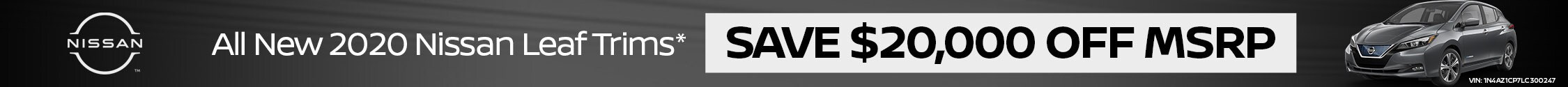 Save $20K of a new Leaf