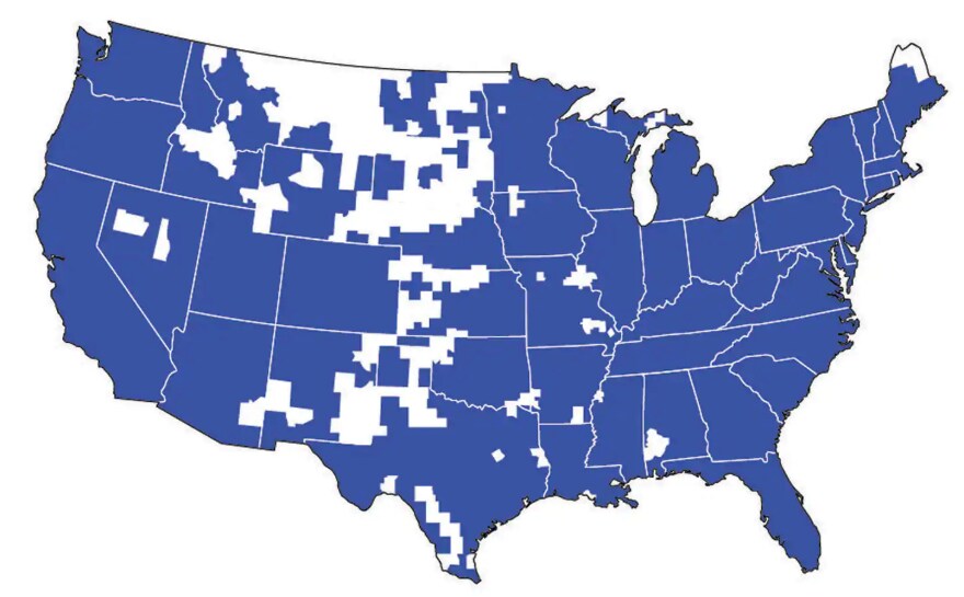 Ford Charger Map