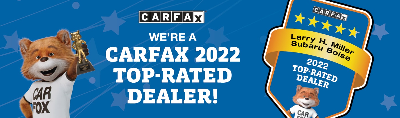 CARFAX 2022 Top Rated Dealer