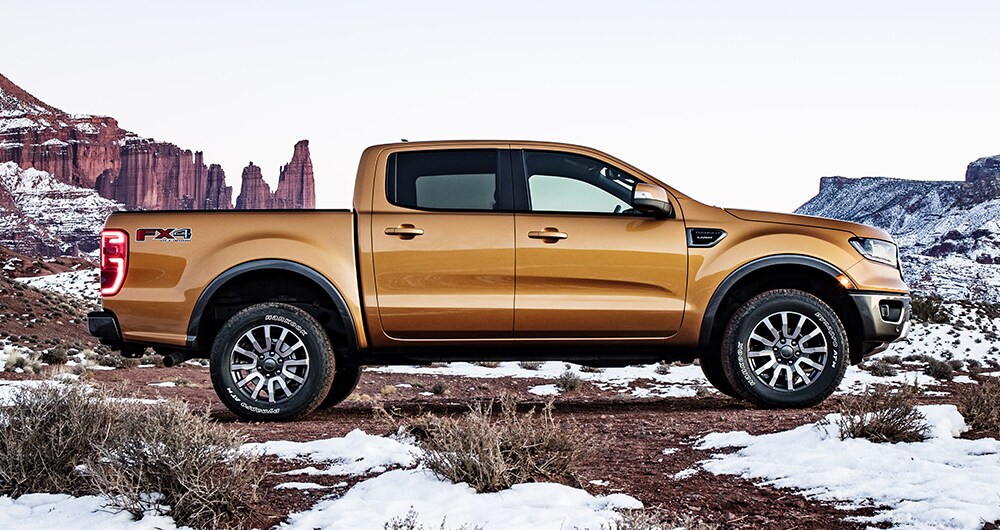 2019 Ford Ranger Side View