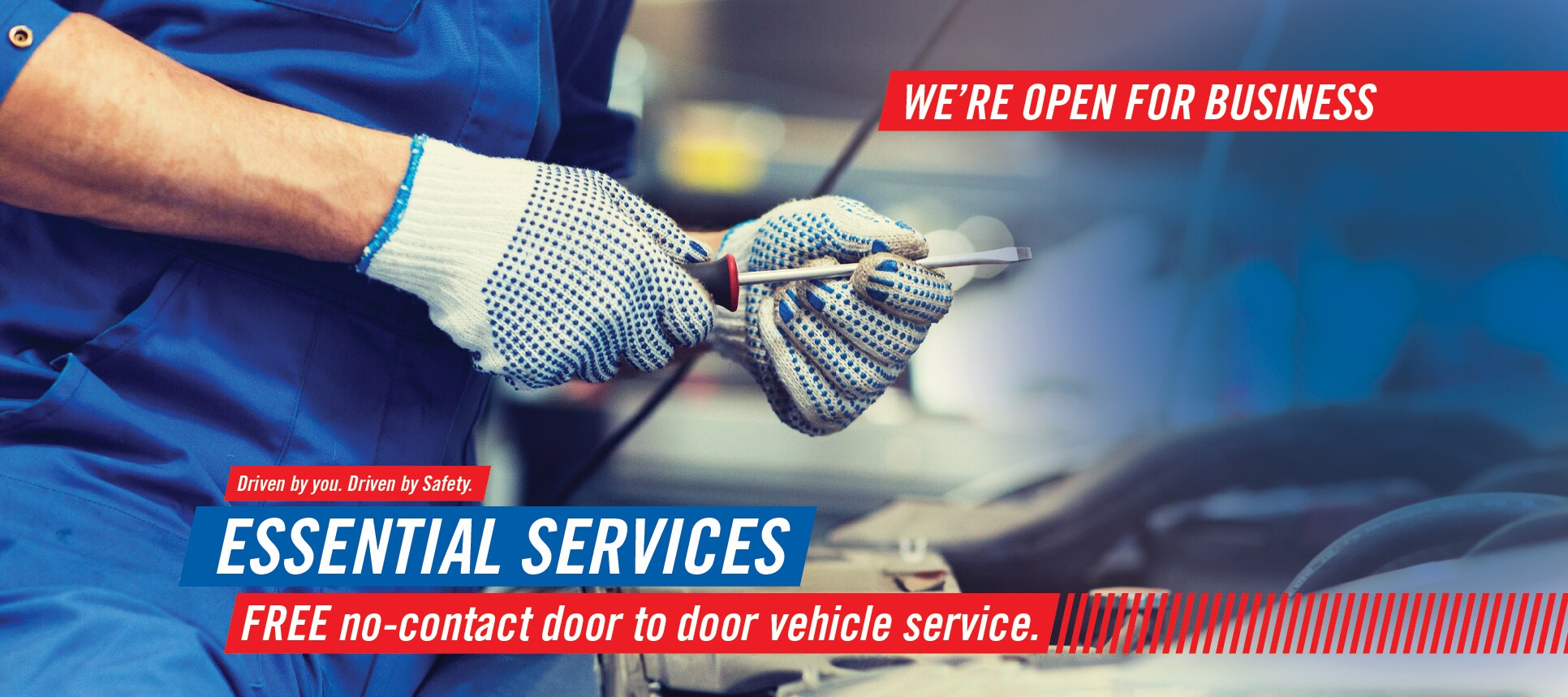 We're Open For Business