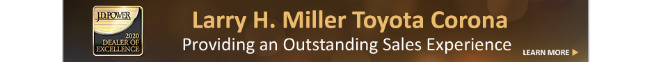 JD Power 2020 Dealer of Excellence Program Award Winner JD Power 2020 Dealer of Excellence Program Award Winner at Larry H Miller Toyota Corona