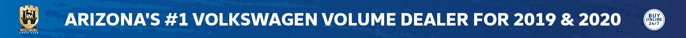 Arizona's #1 Volume Volkswagen Volume Dealer for 2019 & 2020 Arizona's #1 Volume Volkswagen Volume Dealer for 2019 & 2020