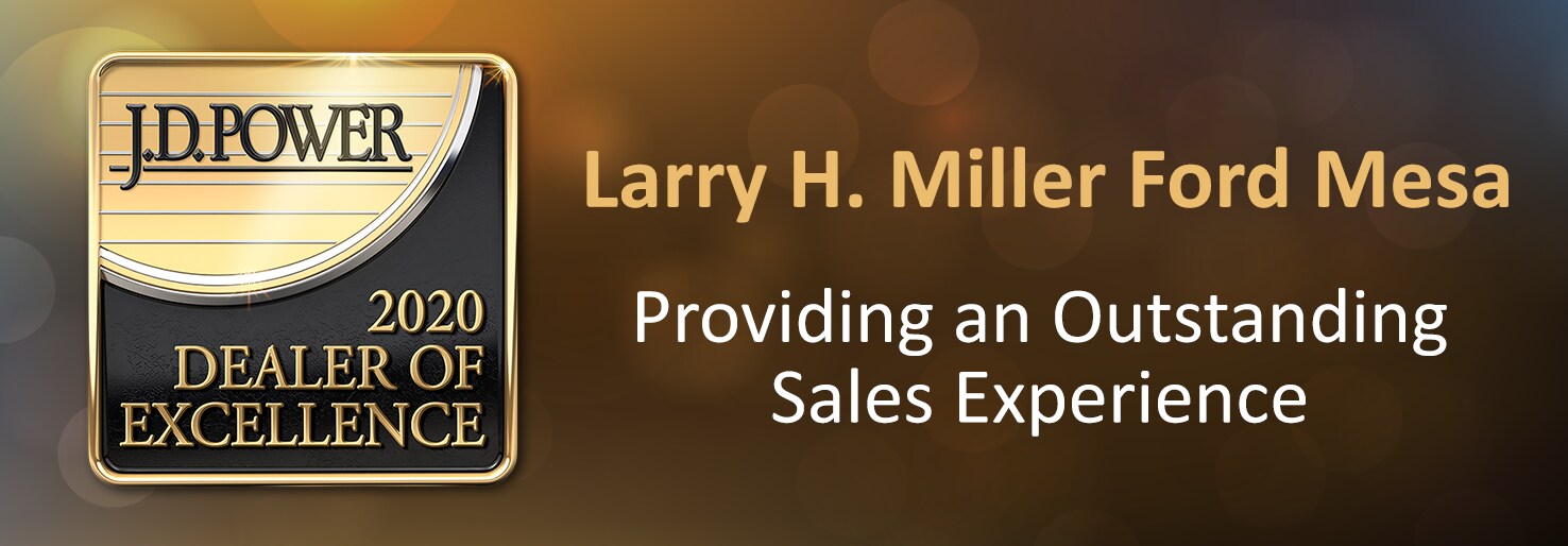 JD Power Program 2020 Dealer of Excellence JD Power Program 2020 Dealer of Excellence