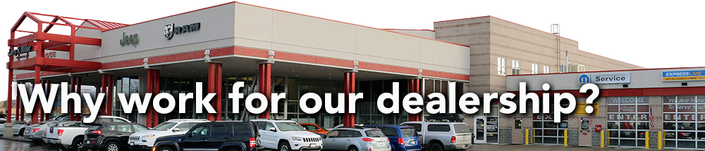 Work For Our Dealership