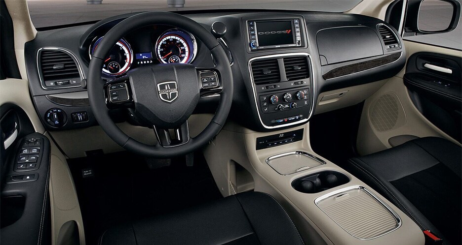 2020 Dodge Grand Caravan interior front view 2020 Dodge Grand Caravan interior front view