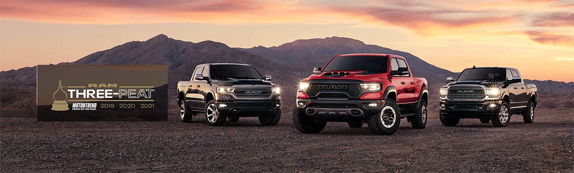 RAM Motortrend Truck of the Year 3-Peat!