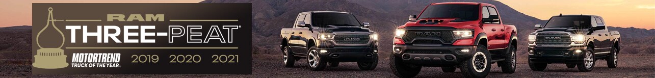 RAM 3Peat Motortrend Truck of the Year RAM 3Peat Motortrend Truck of the Year