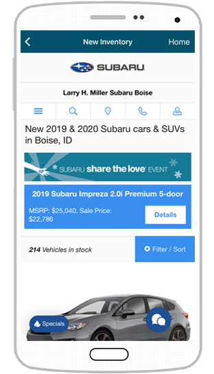 Subaru New Inventory