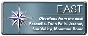 Directions to Larry H Miller Subaru Boise from the East