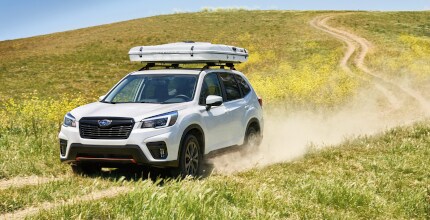 Subaru Forester Subaru Forester on a dirt road