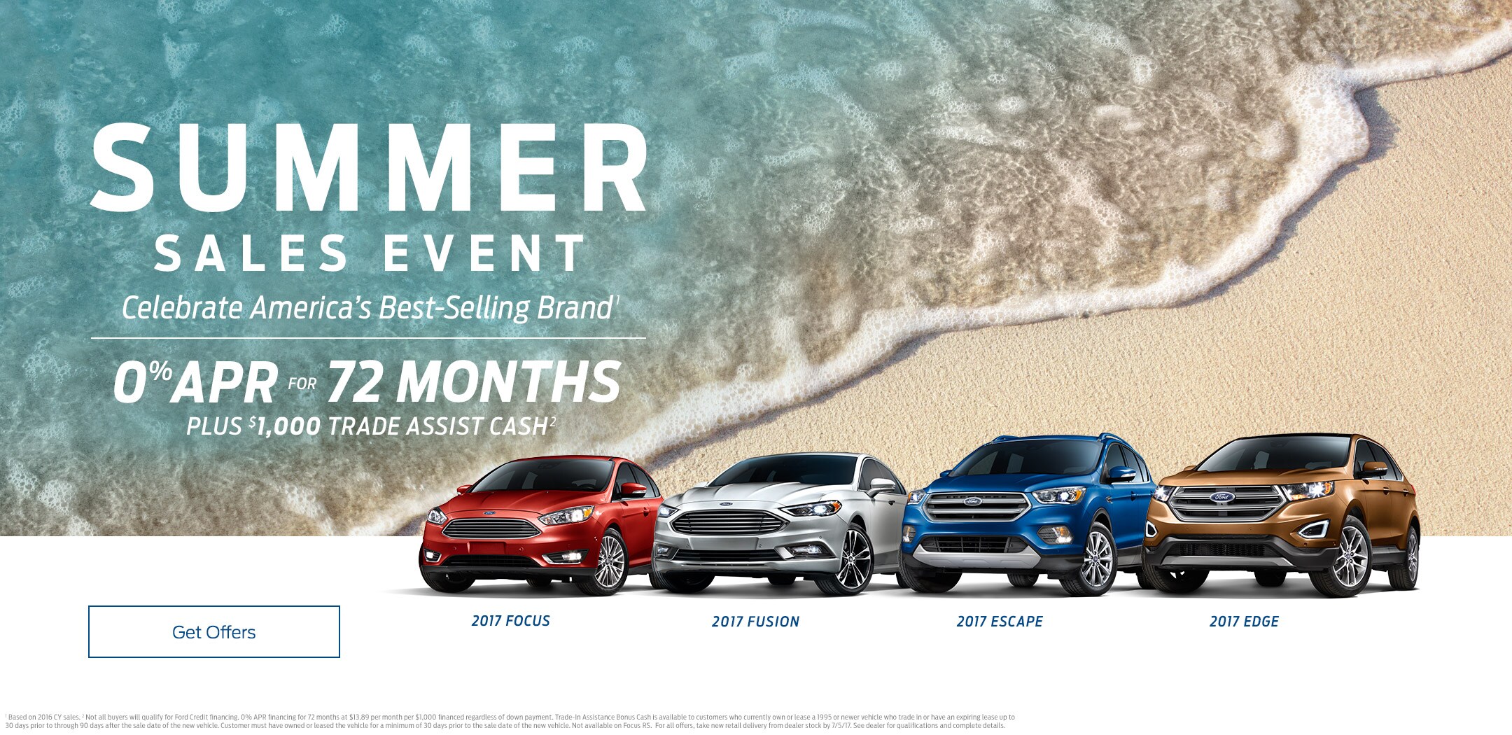 Ford Summer Sales Event 2017