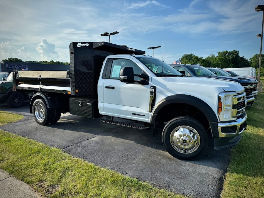 Custom Ford Super Duty dump bed commercial work truck Lasco Ford Fenton Michigan