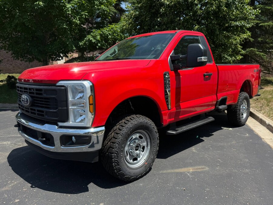 Custom order Ford Super Duty regular cab off road 4x4 work truck Lasco Ford Fenton Michigan