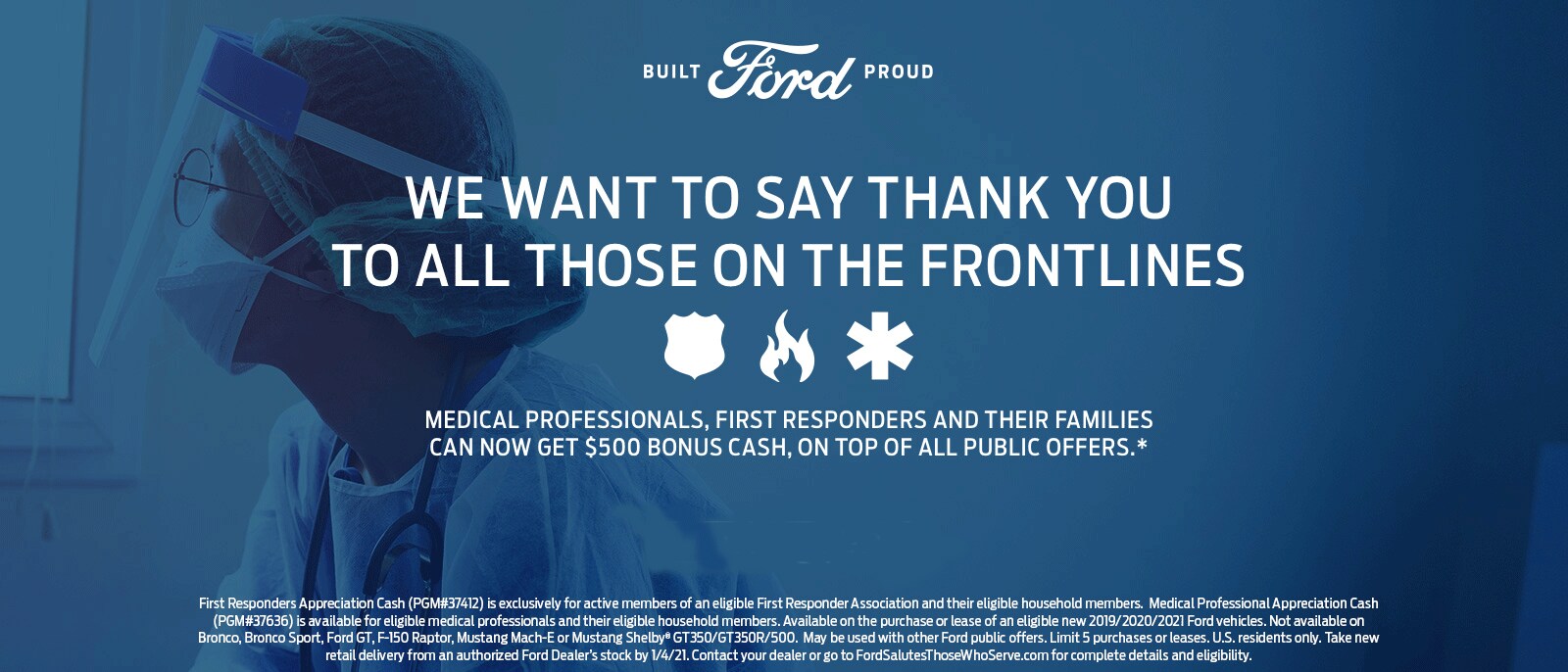 Medical First Responders Ford Discount at Laura Ford