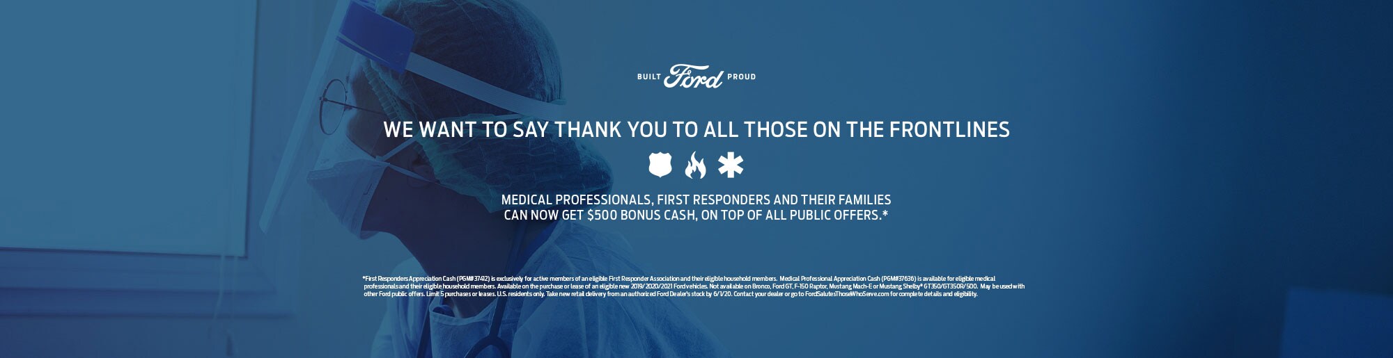 Ford First Responder and Medical Professional Appreciation
