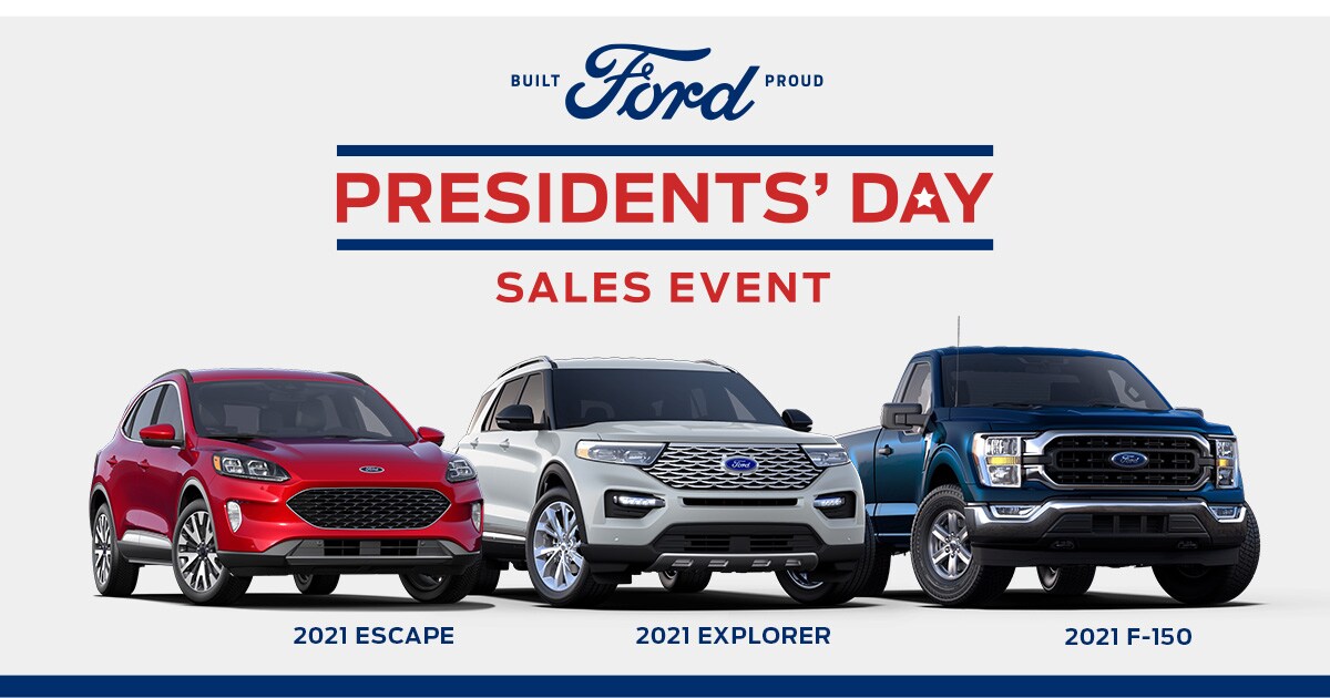 2021 Ford President's Day Sales Event
