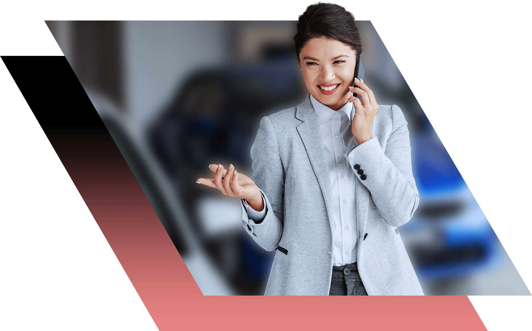 Woman on Phone