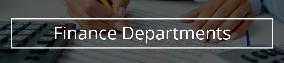 Finance Departments
