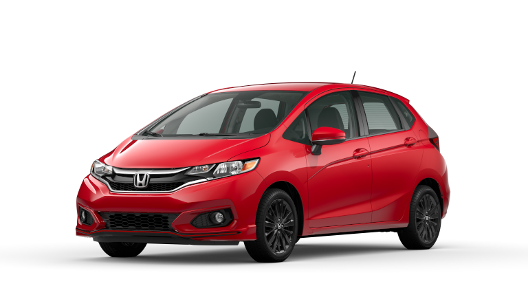 Honda Fit Sport in Milano Red