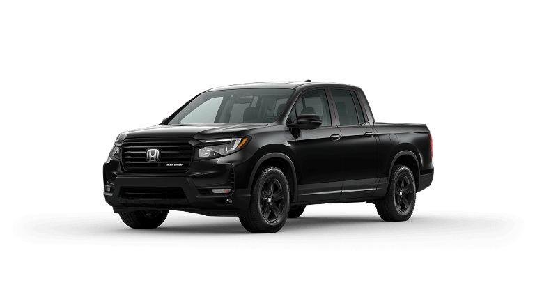 2023 Honda Ridgeline Black Edition in Crystal Black Pearl exterior