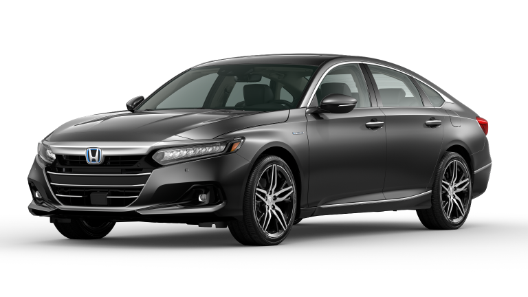 2022 Honda Accord Hybrid Touring in Modern Steel Metallic exterior