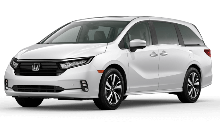 Honda Odyssey Touring in Platinum White Pearl exterior
