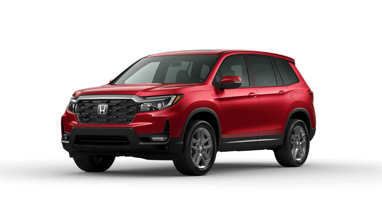 2023 Honda Passport EX-L in Radiant Red exterior
