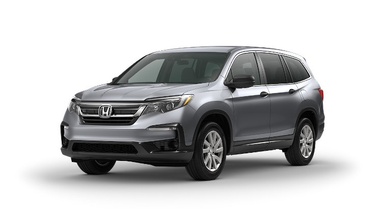 2021 Honda Pilot LX exteior in grey