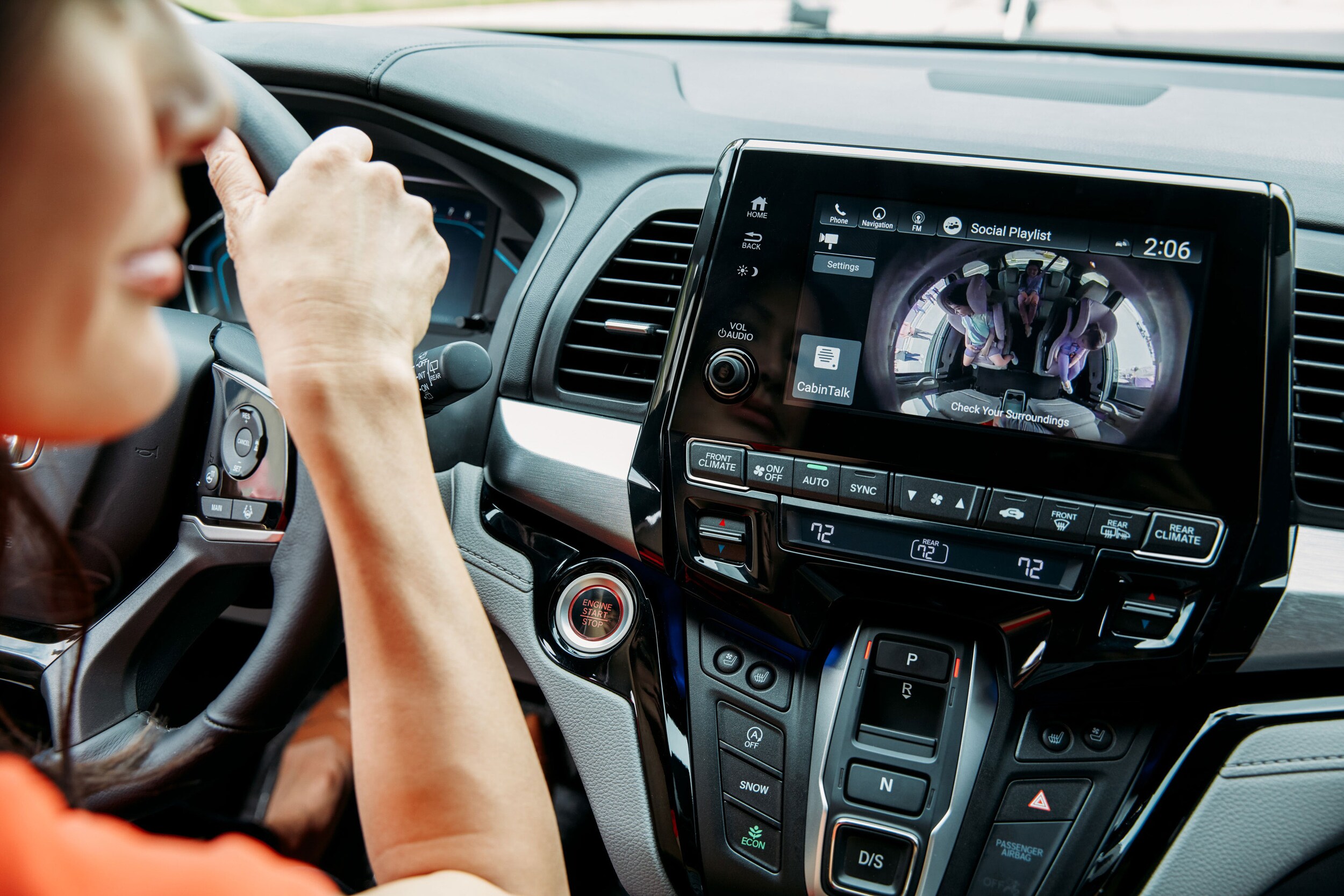 Odyssey Tech main.jpg 2018 Honda Odyssey technology