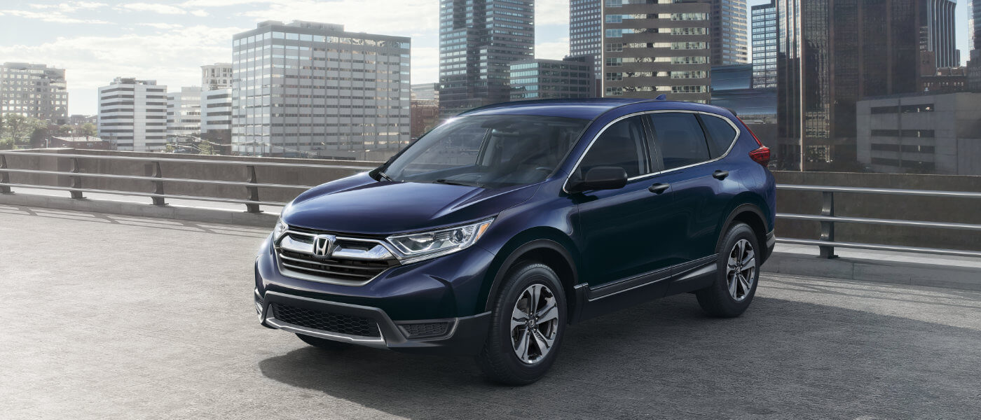 New 2019 Honda CR-V in parking lot