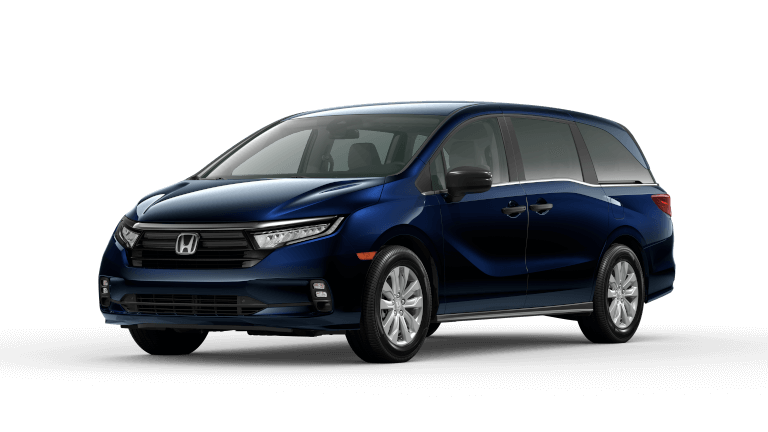2022 Honda Odyssey LX in Obsidian Blue exterior